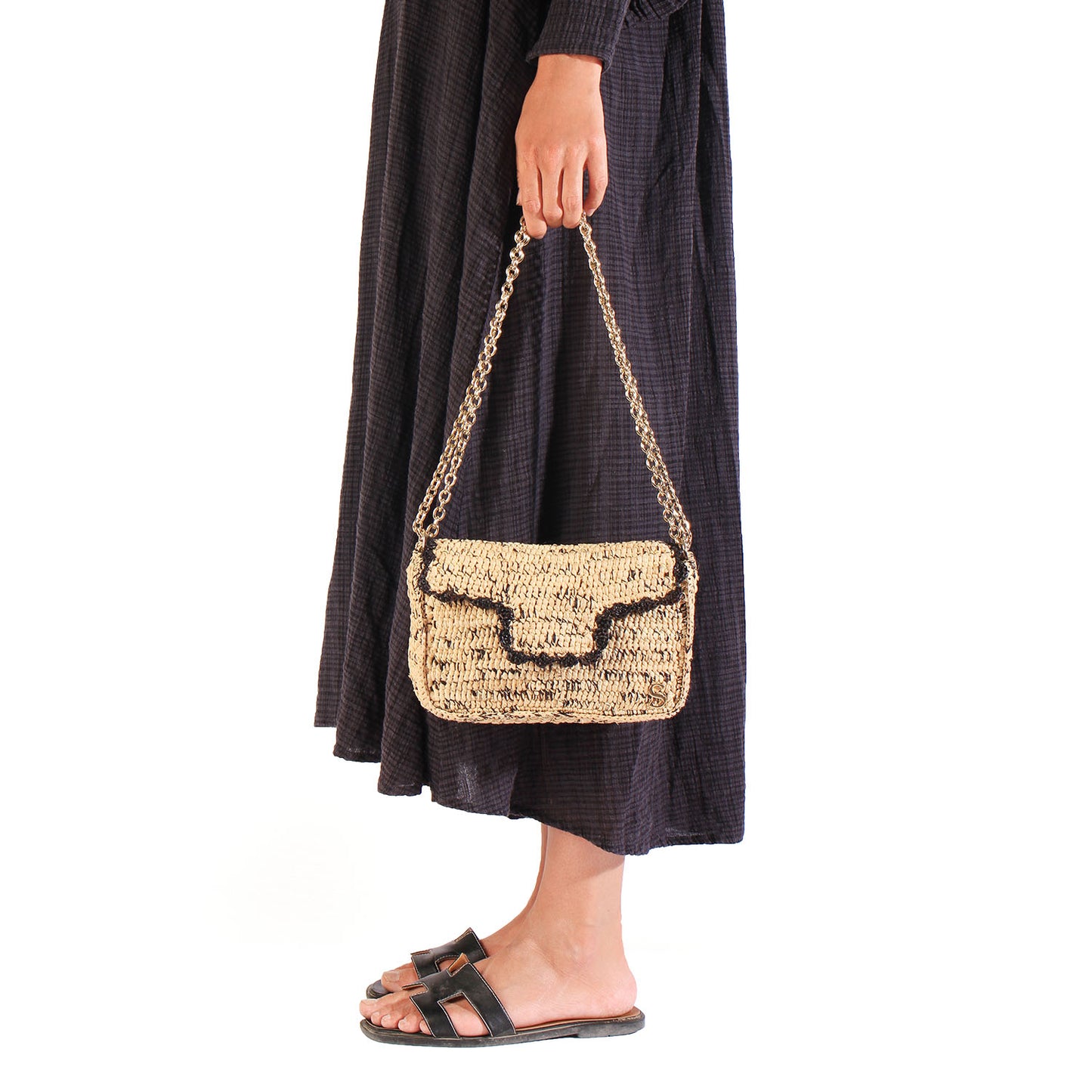 Stella PM Moucheté Noir